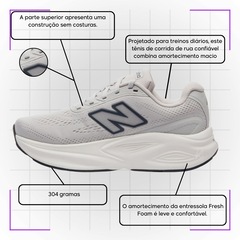 Kit Tênis New Balance Kaiha Road V2 e Meia - Feminino - Foto 5