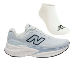 Kit Tênis New Balance Kaiha Road V2 e Meia - Feminino - Foto 1