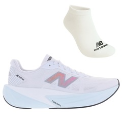 Kit Tênis New Balance Rebel V5 e Meia - Feminino - Foto 1