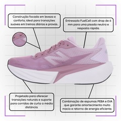 Kit Tênis New Balance Rebel V5 e Meia - Feminino - Foto 5