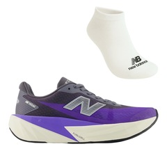 Kit Tênis New Balance Rebel V5 e Meia - Feminino - Foto 1