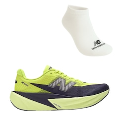 Kit Tênis New Balance Rebel V5 e Meia - Feminino - Foto 1