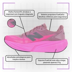 Tênis New Balance Rebel V5 - Feminino - Foto 5