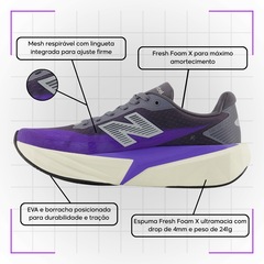Tênis New Balance Rebel V5 - Feminino - Foto 4