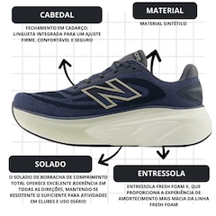 Tênis Masculino New Balance More V6 - Foto 5