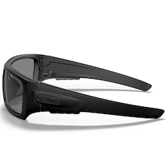 Óculos de Sol Oakley SI Ballistic Det Cord Matte Black Grey - Foto 2