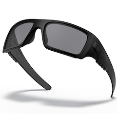 Óculos de Sol Oakley SI Ballistic Det Cord Matte Black Grey - Foto 4