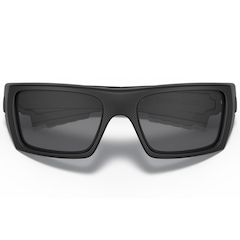 Óculos de Sol Oakley SI Ballistic Det Cord Matte Black Grey - Foto 5