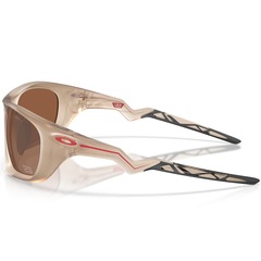 Óculos de Sol Oakley Lateralis Matte Sepia Prizm Tungsten - Foto 2