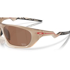 Óculos de Sol Oakley Lateralis Matte Sepia Prizm Tungsten - Foto 5