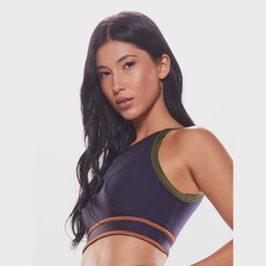 Top Alça Reta Bodyforsure Green - Feminino - Foto 3