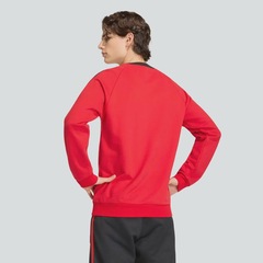 Blusão Moletom do Flamengo Originals Gola Redonda adidas - Foto 2