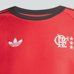 Blusão Moletom do Flamengo Originals Gola Redonda adidas - Foto 6