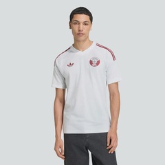 Camisa Catar Away 2026 adidas Masculina - Foto 1