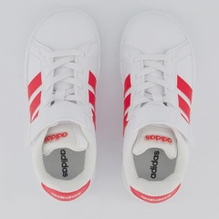 Tênis Infantil Grand Court 3.0 EL adidas - Foto 4