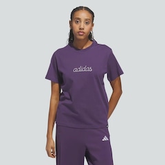 Camiseta Feminina Cozy Holiday adidas - Foto 1