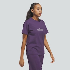 Camiseta Feminina Cozy Holiday adidas - Foto 3