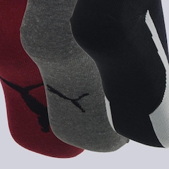 Kit Meia Sapatilha 3 Pares Puma - Foto 4