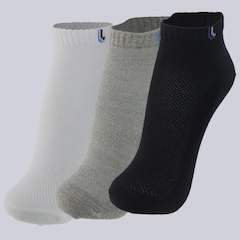 Kit Meia Walk Cano Curto 3 Pares Lupo - Foto 1