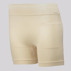 Shorts Canelado Selene Basic Sem Costura Feminino - Foto 4