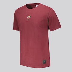 Camiseta NBA Miami Heat Big Logo FutFanatics Masculina - Foto 5