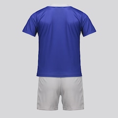 Kit do Cruzeiro Baby com Bordado FutFanatics Infantil - Foto 2