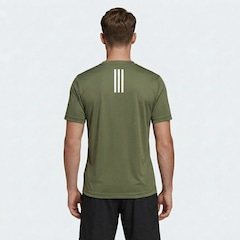 Camiseta Masculina TR B 3 Stripes adidas - Foto 3