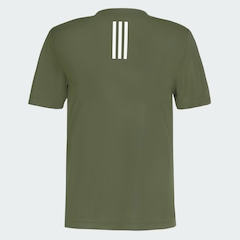 Camiseta Masculina TR B 3 Stripes adidas - Foto 5