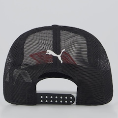 Boné Aba Curva Puma F1 Trucker Puma Unissex - Foto 3