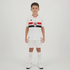 Camisa São Paulo I 2026 New Balance Infantil - Foto 1