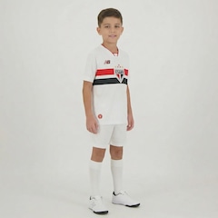 Camisa São Paulo I 2026 New Balance Infantil - Foto 2
