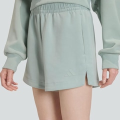 Shorts Feminino Folgada Soft Lux Feminino adidas - Foto 6