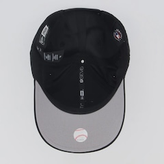 Boné Aba Curva New Era MLB Los Angeles Dodgers Flawless 970SS Unissex - Foto 4