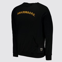 Blusão Moletom Onça Amazonas Atleta Classic 2025 FutFanatics Masculino - Foto 2