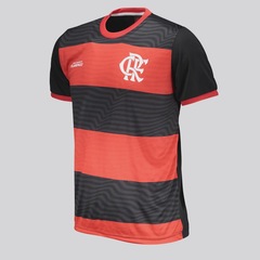 Camisa Flamengo Emoção Listrada FutFanatics Masculina - Foto 2