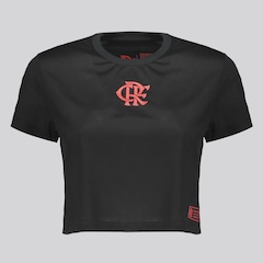 Cropped do Flamengo Logo FutFanatics Feminino - Foto 1