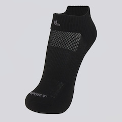 Meia Unissex Cano Baixo Lupo Dry Fit Running - Foto 1