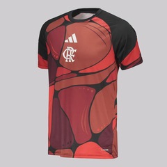 Camisa Flamengo Pré-Jogo 2026 adidas Masculina - Foto 2