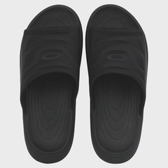 Chinelo Oakley Studio Slide Blackout Masculino - Foto 1