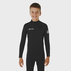 Long John Rip Curl  Back Zip Black Juvenil Trad 3/2mm - Foto 2