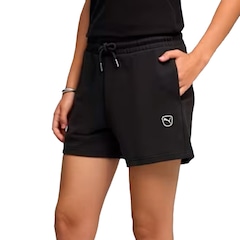 Shorts Moletom Puma Essentials Elevated Feminino - Foto 1