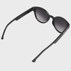 Óculos de Feminino Sol Hawaiian Dreams Round All Black - Foto 5