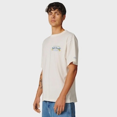 Camiseta Rip Curl Bells Beach Pro Event Bone Importada Masculina - Foto 1