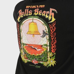 Moletom Masculino Rip Curl Bells Beach Pro Black Importado - Foto 4