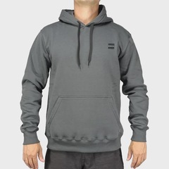 Moletom Masculino Canguru Patch 2.0 Pullov Dark Grey Oakley - Foto 1