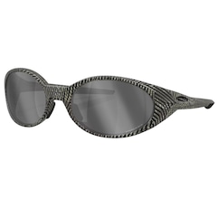 Óculos de Sol Unissex Oakley EyeJacket Redux Matte Grey Ink Fingerprint - Foto 1