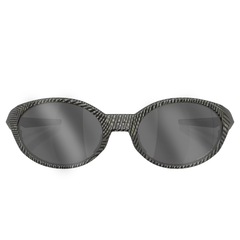 Óculos de Sol Unissex Oakley EyeJacket Redux Matte Grey Ink Fingerprint - Foto 4