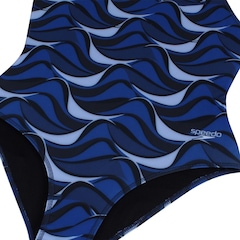 Maiô Adulto Speedo Costas em X Waves - Foto 4