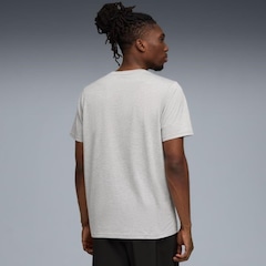 Camiseta Puma Essentials Heather Cat Tee Masculina - Foto 4