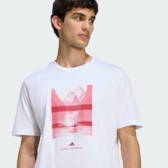 Camiseta Adidas Estampa Outdoor Kayaking Masculina - Foto 6